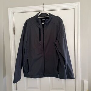 OGIO Unisex Crux Soft Shell | Water Resistant Softshell Jacket Zip Up Jacket XL